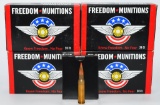 80 Rounds of Freedom Munitions .308 Win Ammo