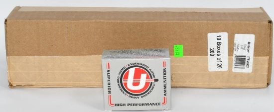 200 Rounds of Underwood .40 Super Ammunition