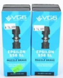 2 New VG6 Precision EPSILON 556SL Muzzle Brakes