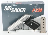 Sig Sauer P230 Stainless Semi AUto PIstol .380 ACP