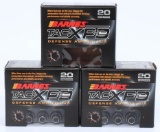 60 Rds of Barnes .40 S&W Tac-X PD Ammunition