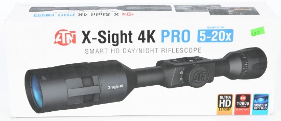 NIB ATN X-Sight 4K Pro 5-20X Night Vision Scope
