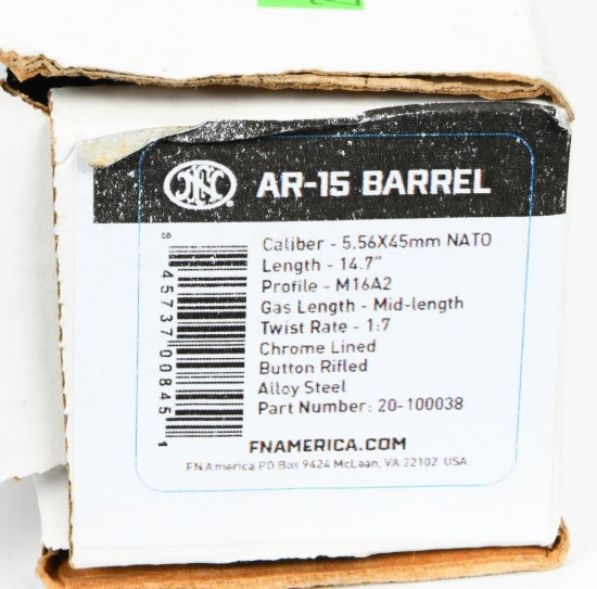 NIB FN AR-15 Button Rifled Barrel In 5.56 NATO