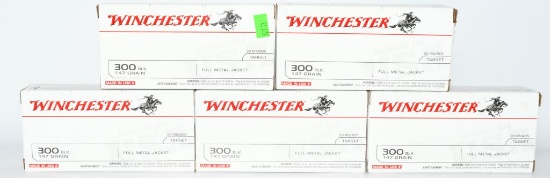 100 Rounds Of Winchester .300 Blackout Ammunition