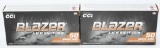 100 Rounds of Blazer .45 ACP Ammunition