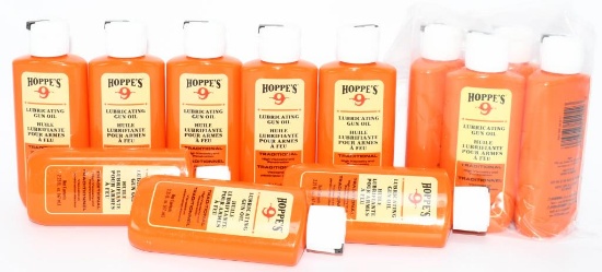 12 New 2.25 FL OZ Bottles Of Hoppes Gun Oil