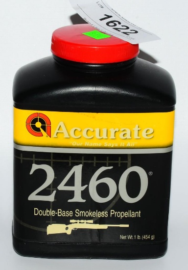 1 LB Container Of Accurate 2460 Gun Powder