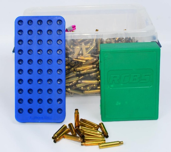 Approx 550 Empty .223 Rem Brass Casings & Dies