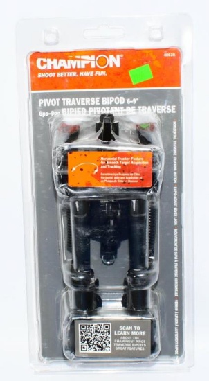 NIP Champion Pivot Traverse Adjustable Bipod