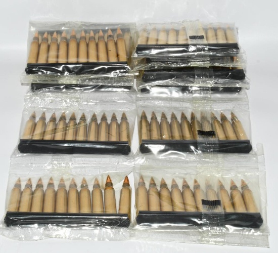 130 Rounds Of 5.56x45mm Ammo on Stripper Clips