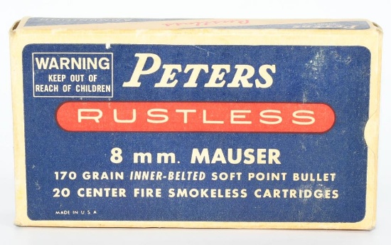 Collector Box Of Peter's 8mm Mauser Ammunition