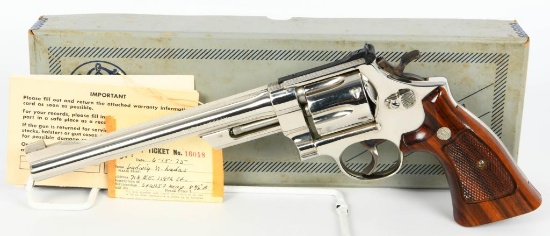 Smith & Wesson Nickel 27-2 Revolver .357 Magnum