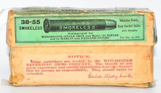 Collector Box Winchester .38-55 Win Ammunition