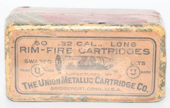 50 Rd Collector Box Union Metallic .32 Long Ammo