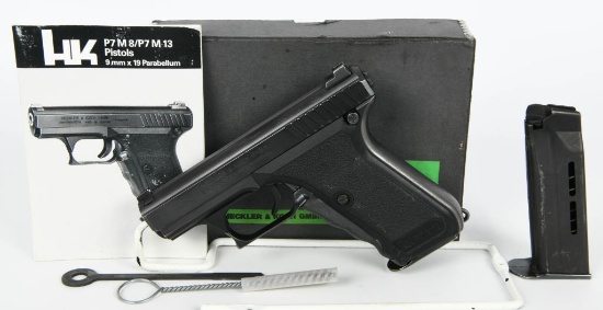 Heckler & Koch HK P7 M13 Semi Auto Pistol 9MM