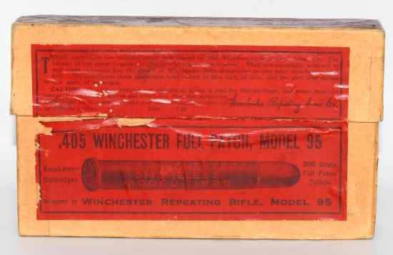 20 Rd Collector Box Of Winchester .405 Win Ammo