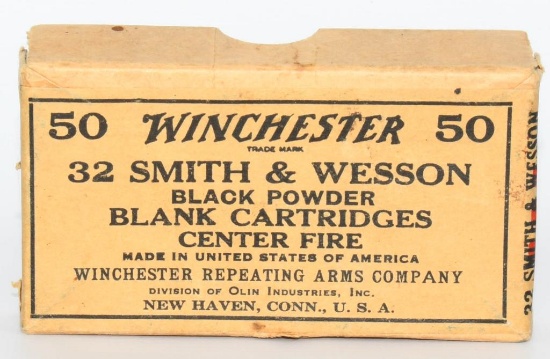 Collector Box Of Winchester .32 S&W BP Blanks