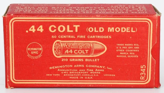 Collector Box of Remington .44 Colt Ammunition