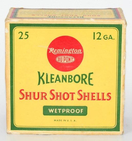 25 Rd Collector Box of Remington 12 Ga Shotshells