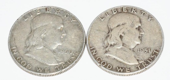 2 United States Liberty Half Dollar Collector