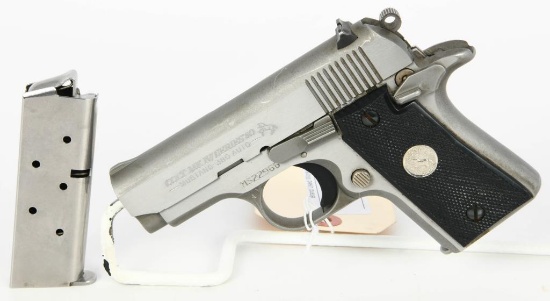 Stainless Colt Mustang MK IV 80 Series Pistol .380