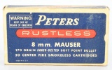 Collector Box Of Peter's 8mm Mauser Ammunition