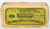 Collector Box Of UMC .44 Winchester Ammunition