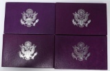 4 Collector Sets Of United States Mint Proof Coins
