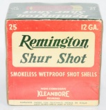 Rare Sealed Remington Shur Shot 12 Ga Shotshells