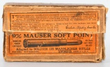 Collector Box Of Winchester 9mm Mauser Ammo