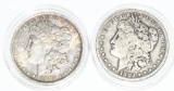 2 US Collector 1882 Morgan Silver Dollar Coins