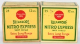 2 Collector Boxes Remington Nitro 12 Ga Shotshells