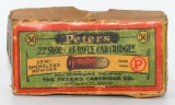 Collector Box Of Peter's .22 Short RF Ammunition