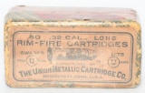 50 Rd Collector Box Union Metallic .32 Long Ammo