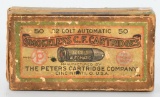 Rare Collector Box Of .32 Colt Automatic