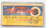 50 Rd Collector Box Western .32 S&W Ammunition