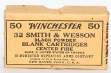 Collector Box Of Winchester .32 S&W BP Blanks