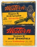 2 Collector Boxes Of Western .30-06 SPRG Ammo