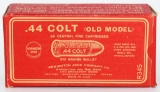 Collector Box of Remington .44 Colt Ammunition