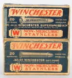 Collector Box Winchester .32-40 & .30-30 Win Ammo