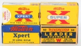 4 Collector Boxes Of .22 Long Rifle Ammunition