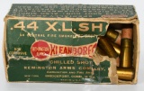21 Rounds of Remington .44 X.L Shot Ammunition