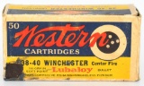 50 Rounds Of Western .38-40 Win Ammunition