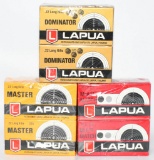 6 Collector Boxes of Lapua .22 LR Ammunition