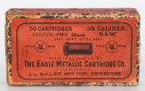Rare Collector Box Eagle Metallic .38 Cal S&W