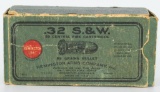 50 Rd Collector Box Of Remington .32 S&W Ammo