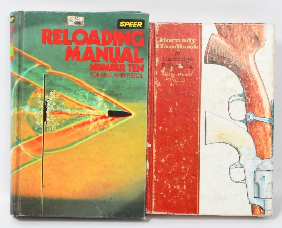 2 Collector Reloading Manuals For Cartridges