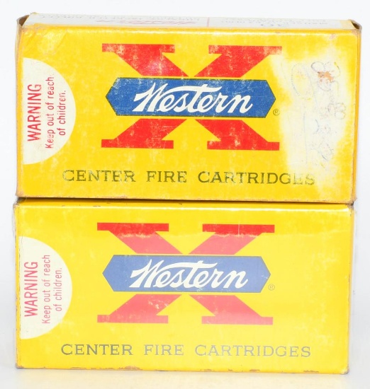 2 Collector Boxes Western .30 Mauser Ammunition