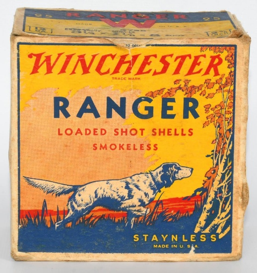 25 Rd Collector Box Of Winchester Ranger 12 Ga