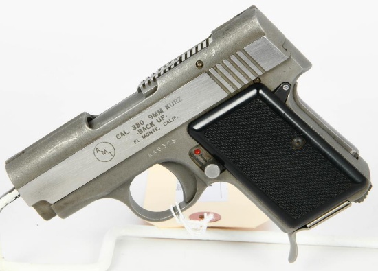AMT Back Up Semi Auto Pistol .380 ACP